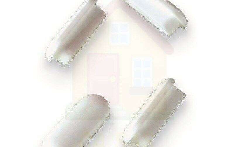 KIT 4 Pz. PARACOLPI COPRIVASO SEDILE WC GOMMINI PER COPRIWATER LEGNO POLIESTERE