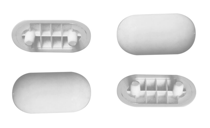 KIT 4 Pz. PARACOLPI COPRIVASO TIPO IDEAL STANDARD SEDILE WC GOMMINI COPRI-WATER