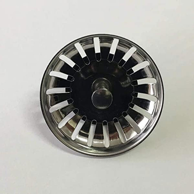 GRIGLIA INOX BASKET TIPO FRANKE CESTELLO PILETTA TAPPO RICAMBIO LAVELLO CUCINA - immagine 5