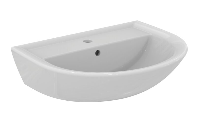 SANITARI IDEAL STANDARD LAVABI | EUROVIT | W332301 QUARZO LAVABO 600x470 mm CERAMICA DOLOMITE