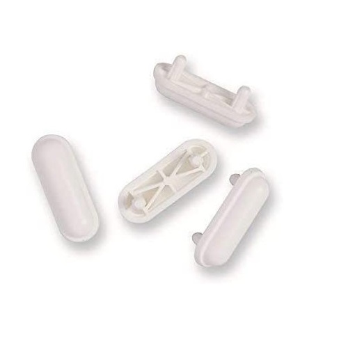 PARACOLPI H 12 x 47 x 17 mm. 4 Pz. COPRIVASO SEDILE WC GOMMINI COPRIWATER FRIGES