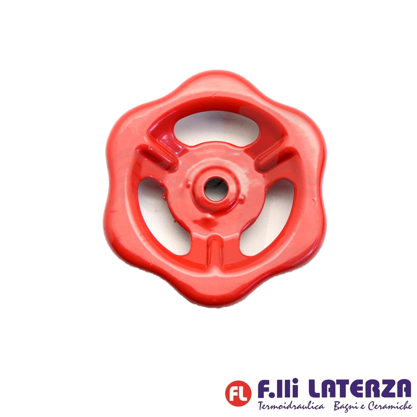 MANFREDI VOLANTINO IN LAMIERA VERNICIATA PER RUBINETTO IDRANTE DN 45 1"1/4 1"1/2