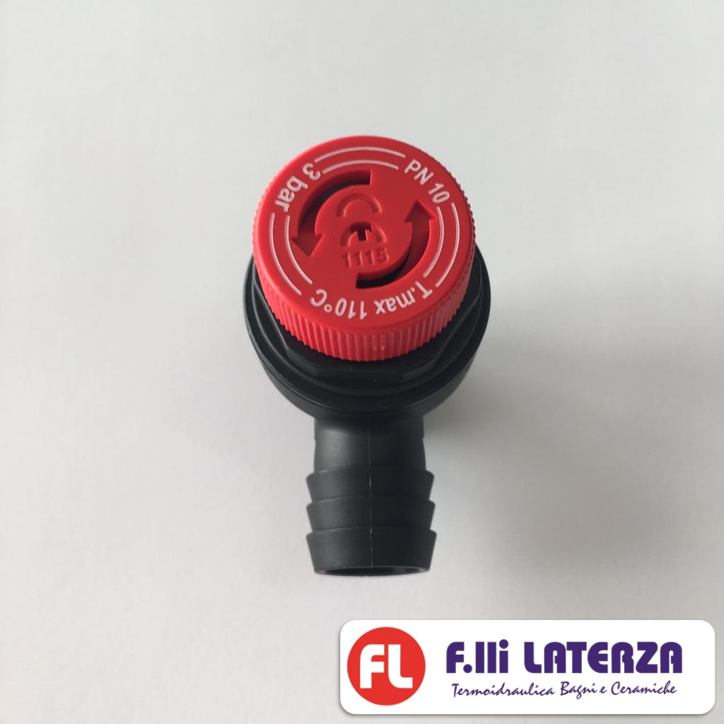 EDILKAMIN VALVOLA DI SICUREZZA 3 BAR Cod. RC00195 TERMIKA MEG PIU PIXA PIU NELLY PIU - immagine 2