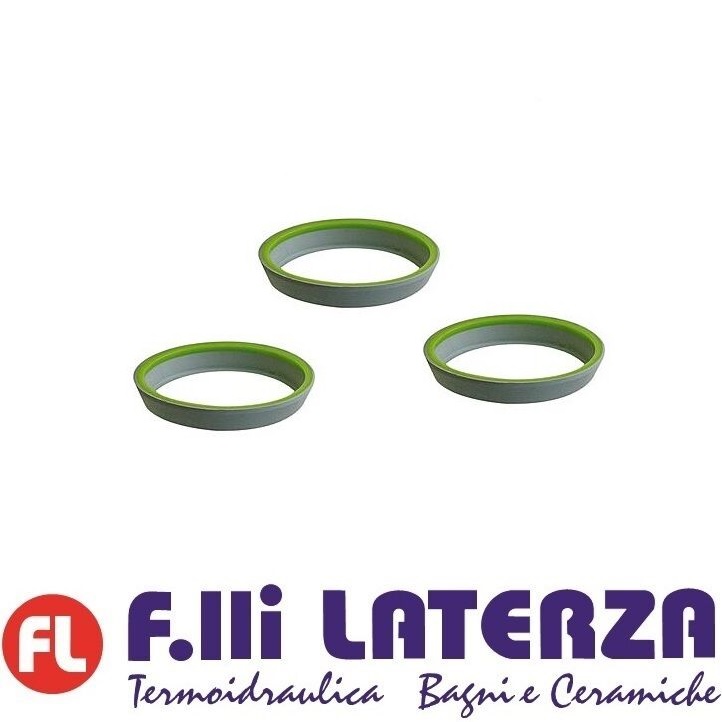 BONOMINI Kit 3 GUARNIZIONI da 1" 1/2 BI-POWER CONICA PP + TPE 3 pz. DA ø 40 GU2074 SIFONE