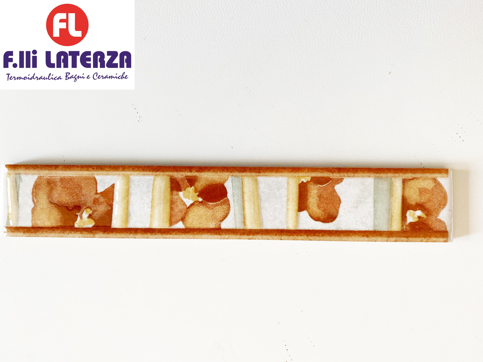 LISTELLO VIVALDI CAFFE' SMALL VVLS107 3,5X20 RIVESTIMENTO BAGNO