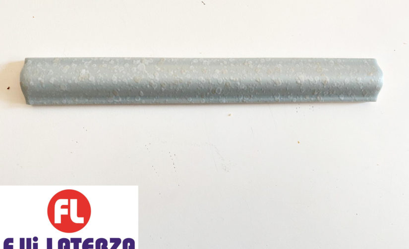 LISTELLO GRECA BOMBATO SIENA VERDE 2,5X20 RIVESTIMENTO BAGNO
