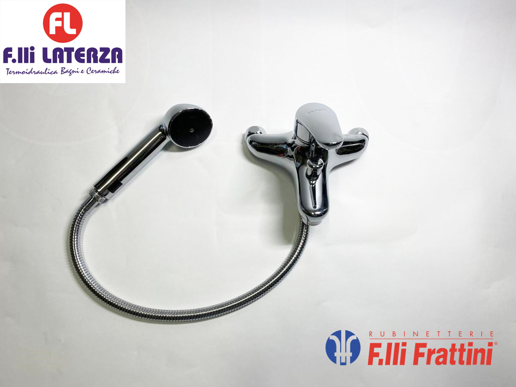 F.LLI FRATTINI MONOCOMANDO ESTERNO VASCA FOCUS CROMO ART. 31002