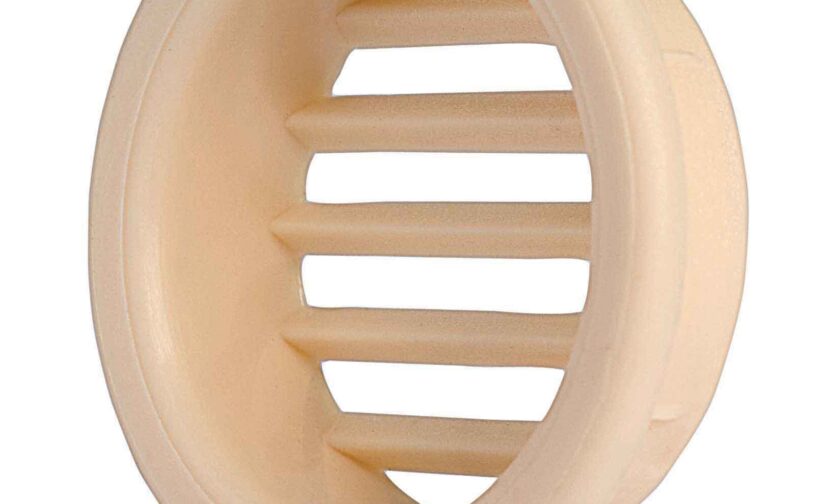 vecamco Covent – Griglia rotonda incasso diametro 32 Panna