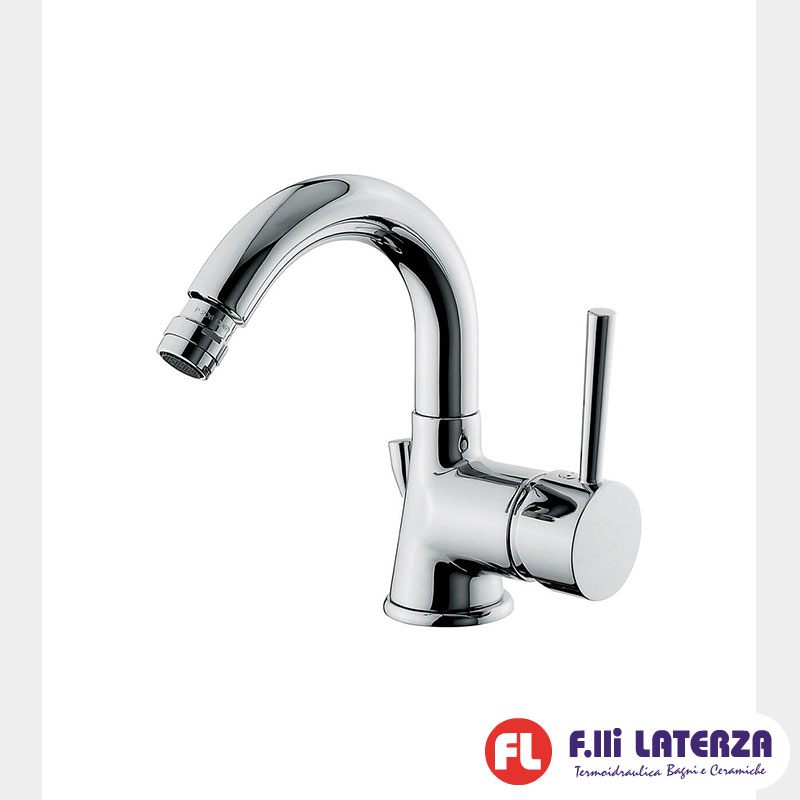 EMMEVI MISCELATORE BIDET CON SCARICO SERIE PIPER ART.45074 CROMO