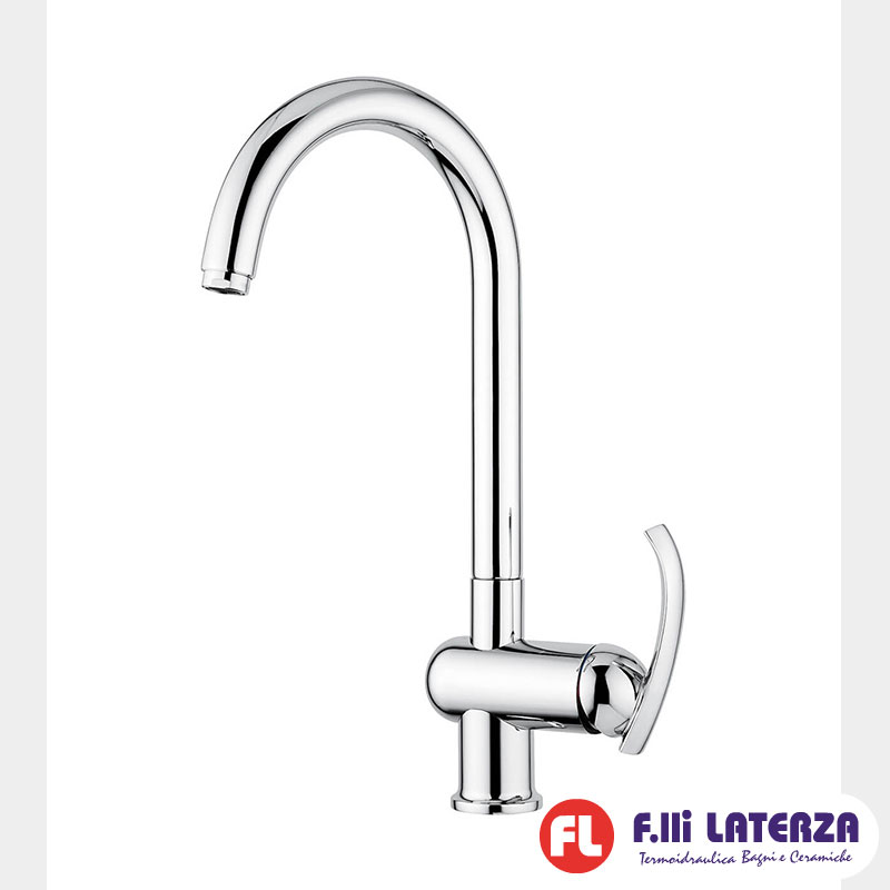 EMMEVI MISCELATORE LAVELLO SERIE RAMSES ART.72007 CROMO