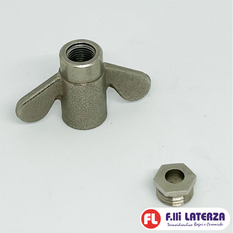 F.LLI FRATTINI FARFALLA CON DADO PER CROCERA LAVABO R16001 SERIE DEDRA