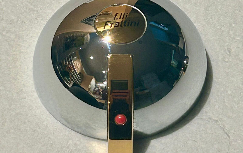 F.LLI FRATTINI RICAMBIO MANIGLIA CALDO SERIE MAGNUM CROMO/ORO