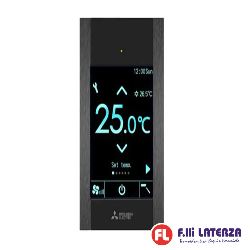 MITSUBISHI COMANDO REMOTO A FILO MODELLO PRISMA NERO PAR-CT01MAA-SB