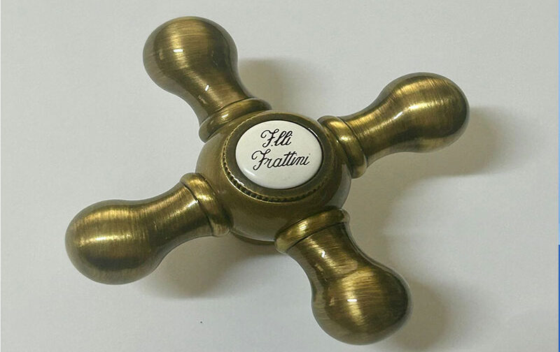 F.LLI FRATTINI DEDRA MANIGLIA OTTONE ANTICO R15016