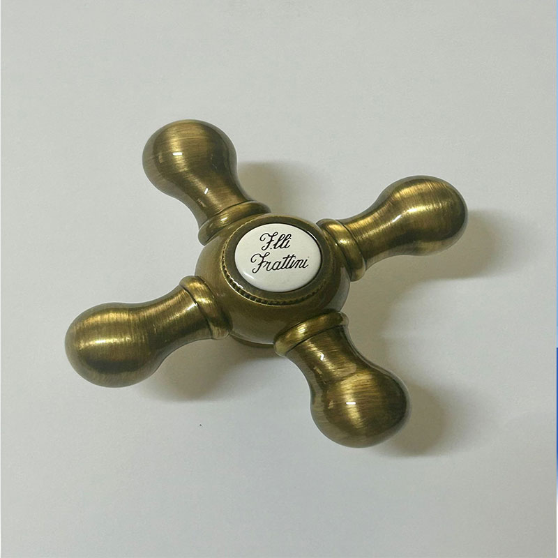 F.LLI FRATTINI DEDRA MANIGLIA OTTONE ANTICO R15016 - immagine 2