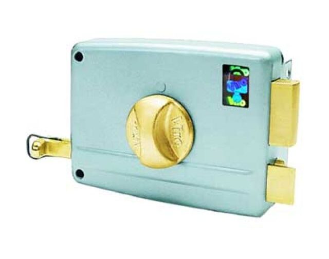 SERRATURA PORTONCINO SERIE 7600 VIRO E50 Sx - scatola mm 100x92