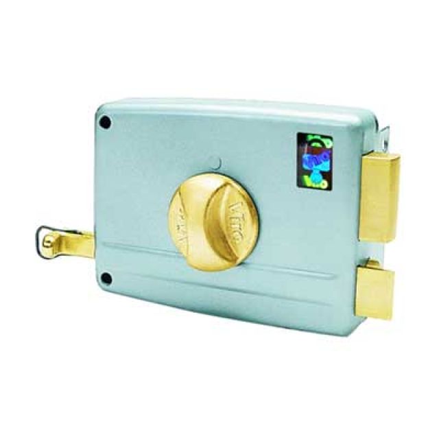 SERRATURA PORTONCINO SERIE 7600 VIRO E70 Dx - scatola mm 140x92