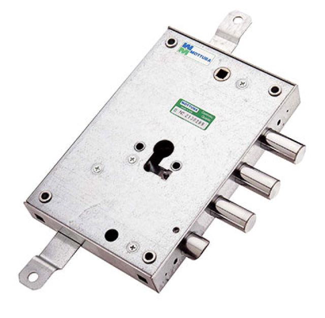 SERRATURA PORTE BLINDATE CILINDRO EUROPEO ART. 85.571/37 MOTTURA E63 Dx