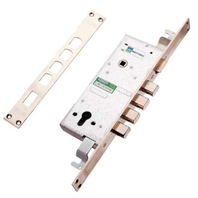 SERRATURA PORTE BLINDATE ART.85.140 MOTTURA E49 Dx