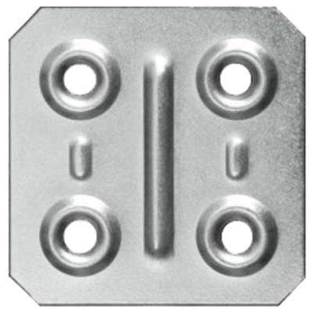 PIASTRINA PIANA cm 4x4 (Confezione da 200 PZ)