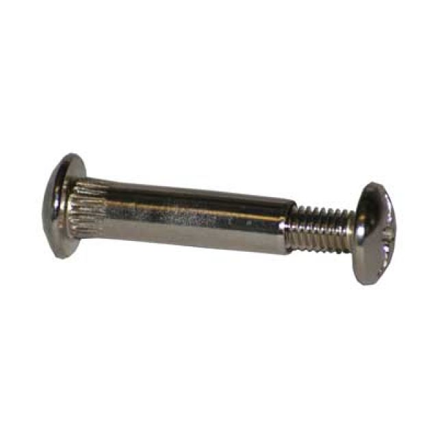 GIUNZIONE PER MOBILI mm 31 - Nichelato (Confezione da 50 PZ)