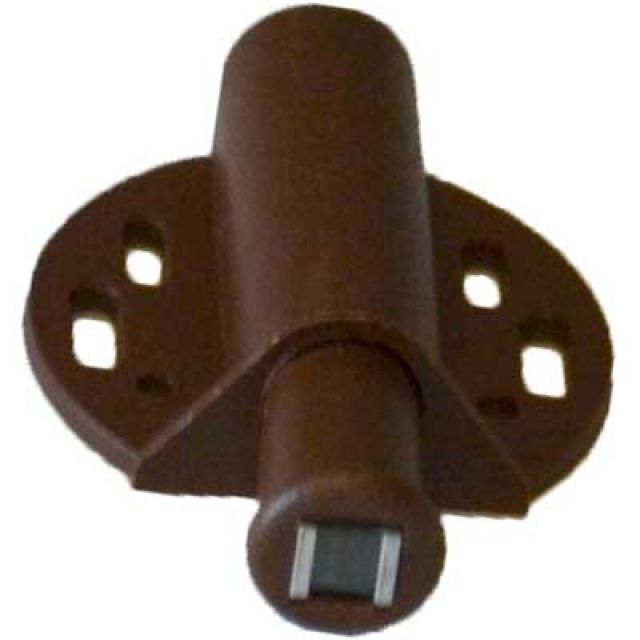 CRICCHETTO MAGNETICO TONDO mm 40x42 - Marrone (Confezione da 100 PZ)