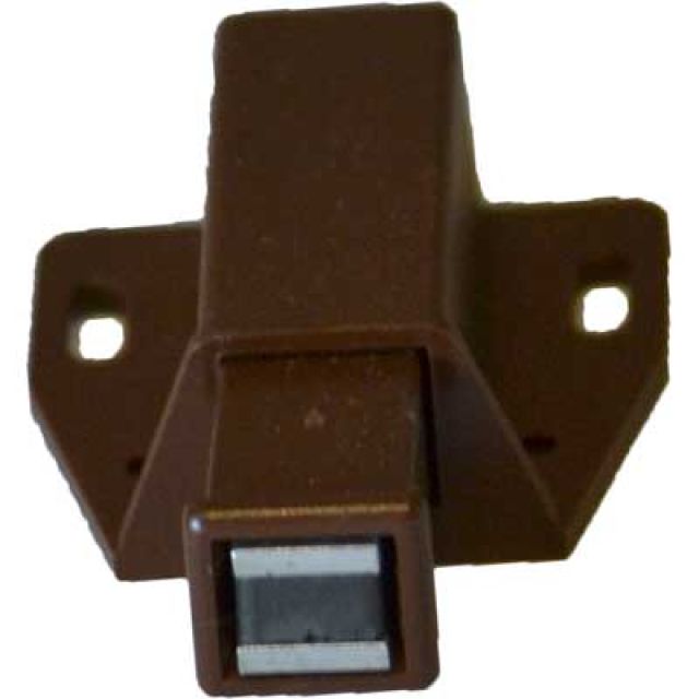 CRICCHETTO MAGNETICO QUADRO mm 40x40 - Bianco (Confezione da 100 PZ)