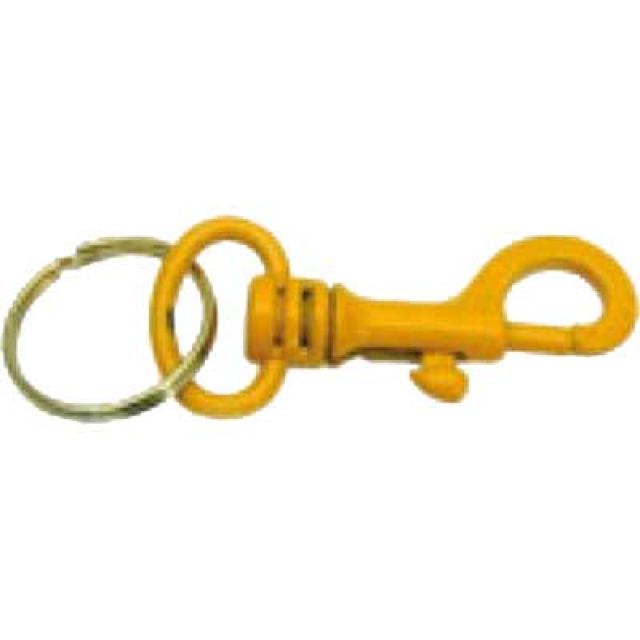 MOSCHETTONE PORTACHIAVI CON ANELLO mm 60 - Confezione 50 pezzi