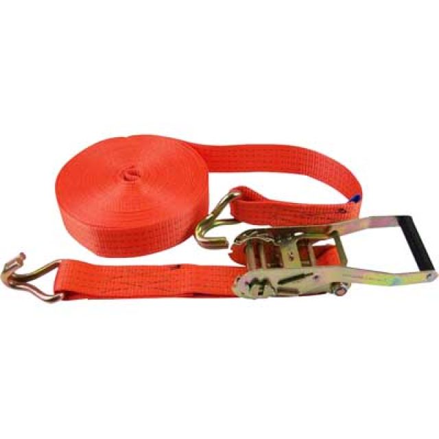 CINGHIA DI ANCORAGGIO CON CRICCHETTO G. UNCINO mm 50 - mt 9