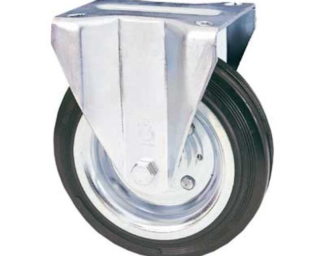 RUOTA INDUSTRIALE FISSA ART.80A AVO mm 125x38 - portata kg 100