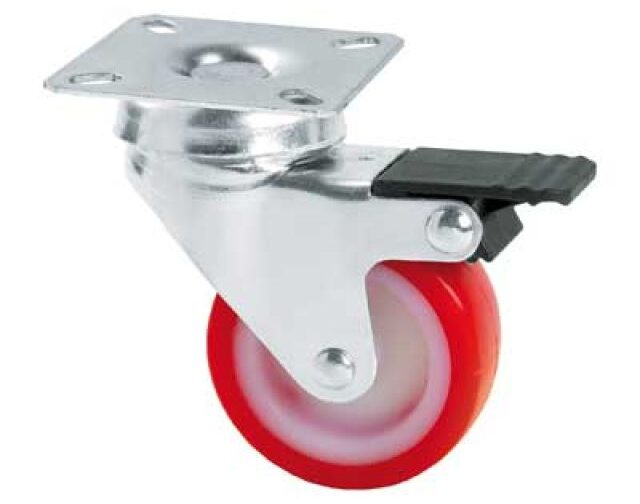 RUOTA ARREDAMENTO ART.235BIS AVO C/FRENO mm 50 - portata kg 20