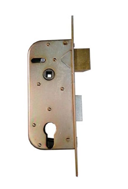 SERRATURA AD INFILARE PER CANCELLI A CILINDRO EUROPEO ART. 630 ISEO E35 - Scatola mm 65x152