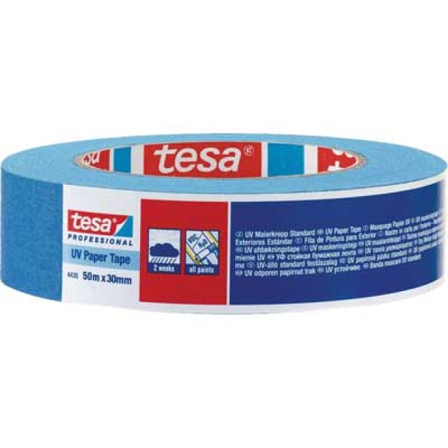 NASTRO PER MASCHERATURE PROFESSIONALE '4435' ANTI-UV mm 25 X 50 mt (Confezione da 12 pezzi)