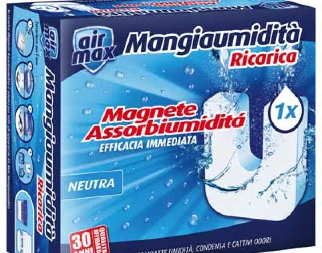 RICARICA MAGNETE ASSORBIUMIDITA' 2x450gr Lavanda