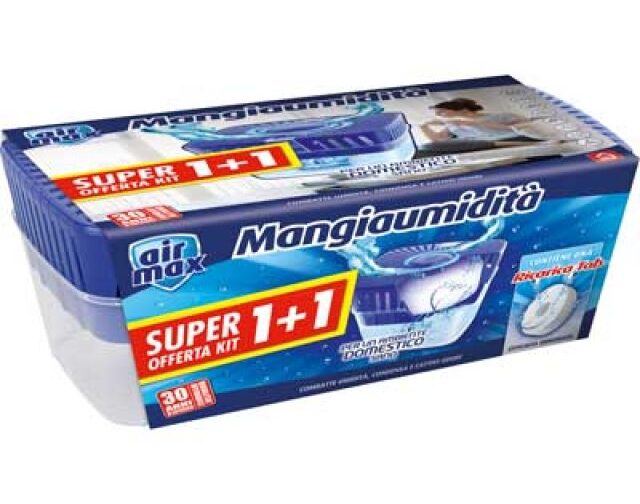 KIT MANGIAUMIDITA' 1+1 450GR 1+1 450gr + Ricarica tab 450gr