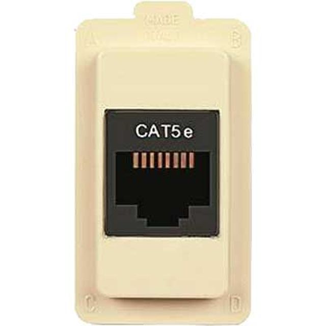PRESA TELEFONICA RJ45 "TONDO" Cat 5e UTP