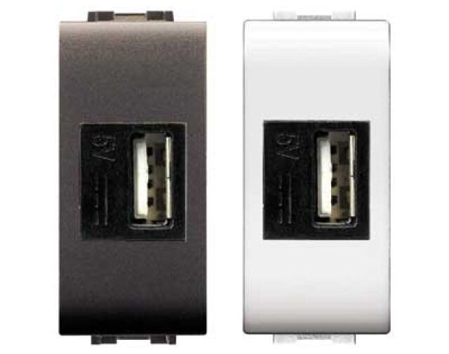 ALIMENTATORE DA INCASSO USB "MYLIFE" Grigio