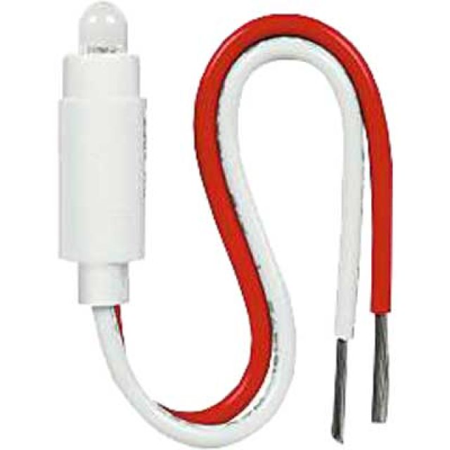 LAMPADA LED SPIA PER PULSANTE ILLUMINABILE cavo mm 100