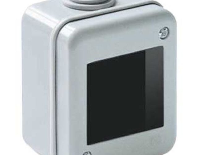 CONTENITORE DA PARETE PER APPARECCHI IP40 "MYLIFE" 3 posti