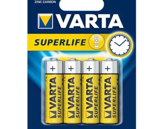 PILE 'SUPERLIFE' STILO blister 4 pezzi (Confezione da 12)