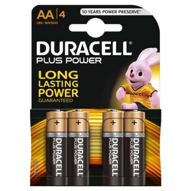 PILE 'PLUS POWER' STILO blister 4 pezzi (Confezione da 20 pezzi)