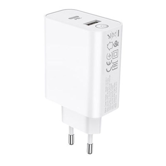 CARICATORE ULTRA-RAPIDO 65W LOSTECH Attacco USB-C e Lightning