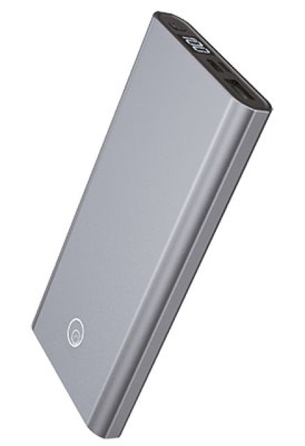 POWERBANK '10' PER DISPOSITIVI LOSTECH 2A, 10000 mAh - 2 Usb
