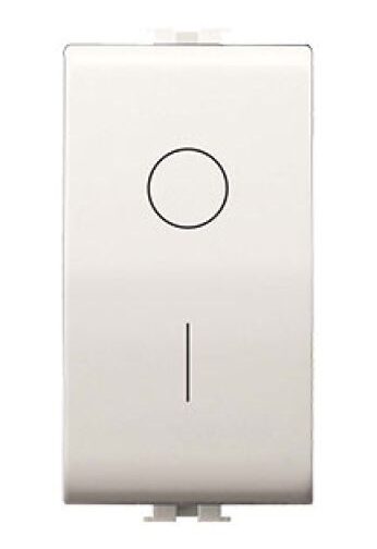 INTERRUTORE BIPOLARE ILLUMINABILE 'EASY' 16Ax 250V - Bianco