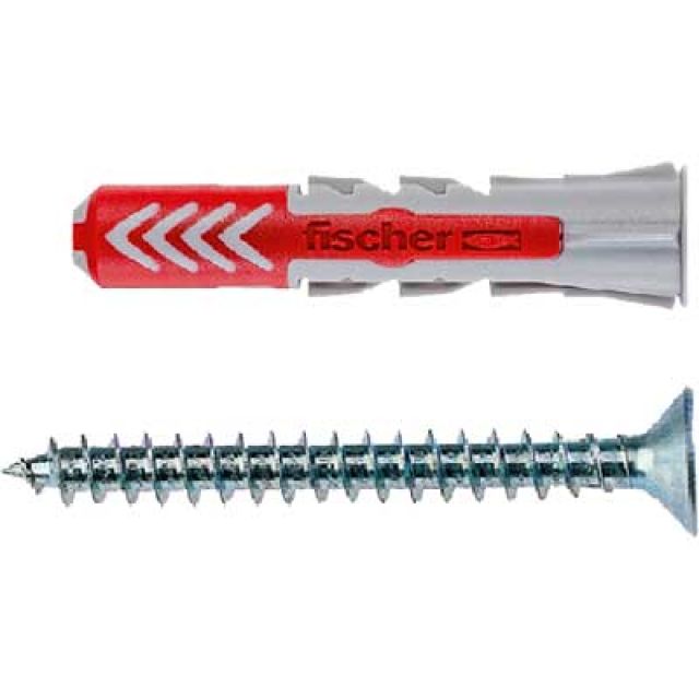 TASSELLO CON VITE 'DUOPOWER' 10 S - Ø 10x50 mm - vite 7x60 mm (Confezione da 25 pezzi)
