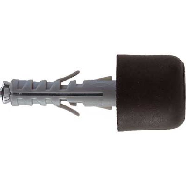 TASSELLO CON FERMAPORTA SB 9/12 - Ø 9x40 mm - colore bianco (Confezione da 50 pezzi)