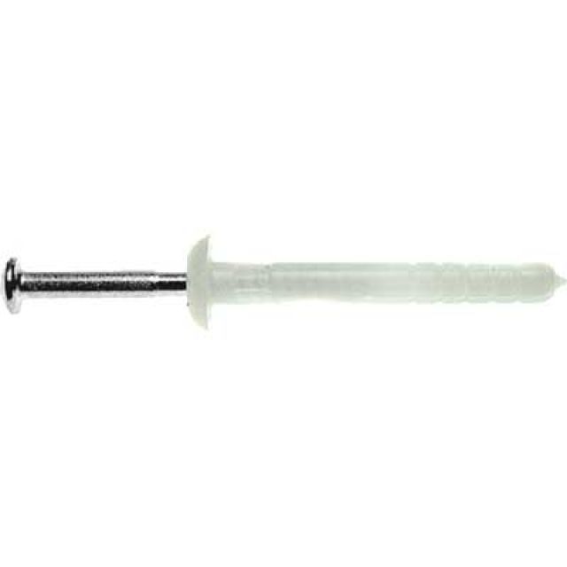TASSELLO CON VITE A PERCUSSIONE 'TNB' Ø 6x25 (Confezione da 100 pezzi)