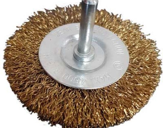 SPAZZOLA CIRCOLARE CON GAMBO Ø mm 75