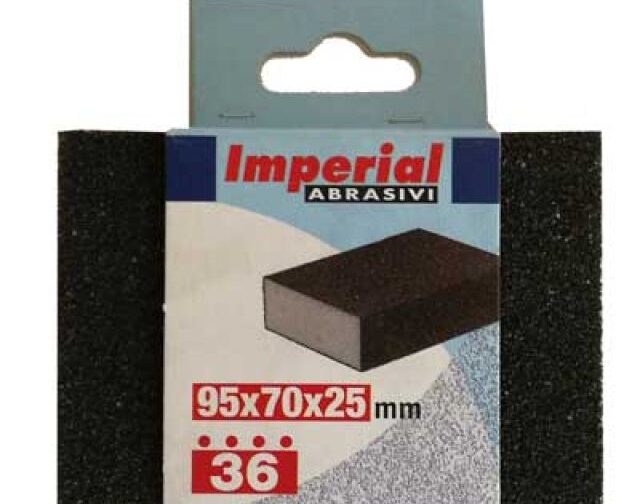 SPUGNA ABRASIVA IN BLISTER Grana 60