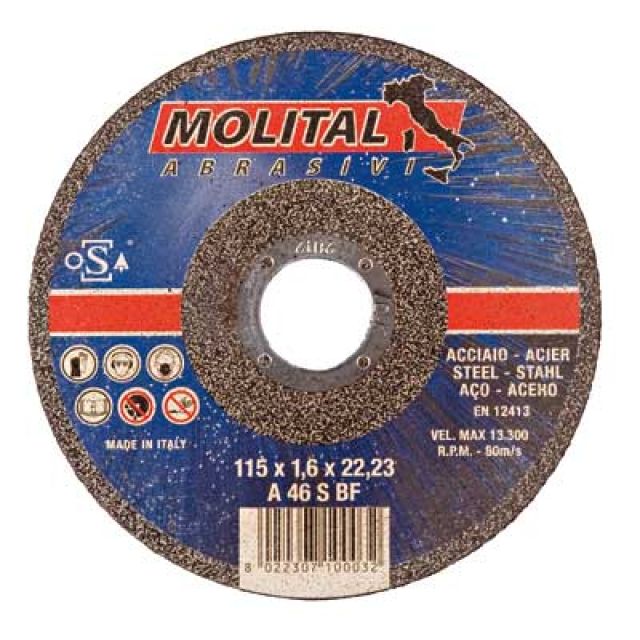 DISCO DA TAGLIO PER FERRO SOTTILE Ø mm 230x2,0